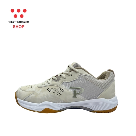 Giày Cầu Lông / Bóng Chuyền Động Lực Promax "Light/Khaki" PR-241023-10 - Hàng Chính Hãng