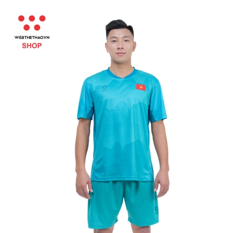 Bộ luyện tập Đội tuyển Bóng đá Quốc gia 2025 "Green" MJ-E3053-132 - Hàng Chính Hãng