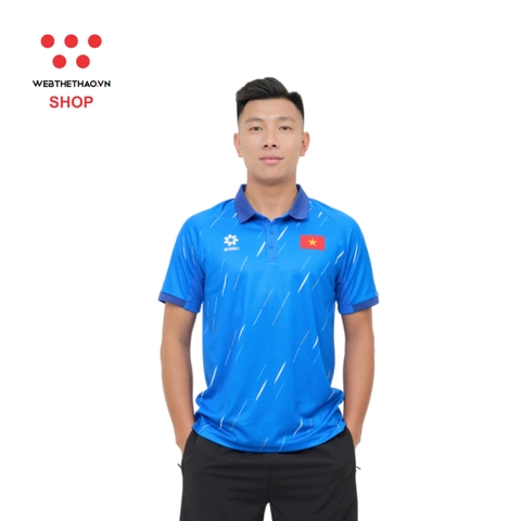 Áo polo Ban Huấn Luyện Đội tuyển Quốc gia 2025 "Blue" MJ-A4049-127 - Hàng Chính Hãng