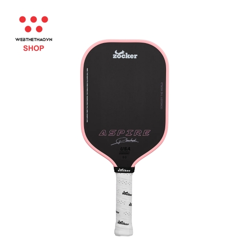 Vợt Pickleball Zocker Aspire x Phúc Huỳnh "Pink" ZAxPH-04 - Hàng Chính Hãng