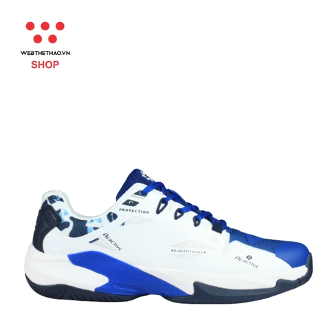 Giày Pickleball Jogarbola Ranger màu "White/Royal" JG-R-02 - Hàng Chính Hãng
