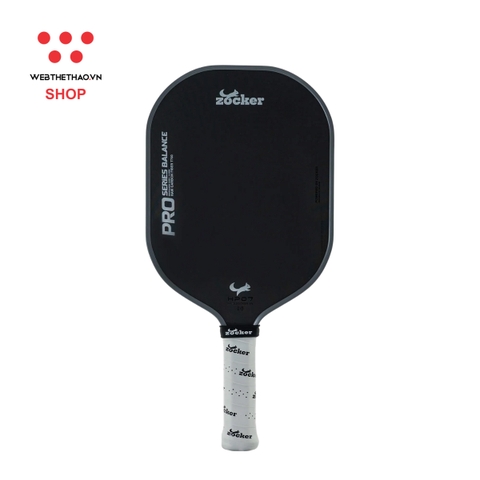 Vợt Pickleball Zocker Happy HP07 Pro Series Balance "Grey" HP07-G - Hàng Chính Hãng