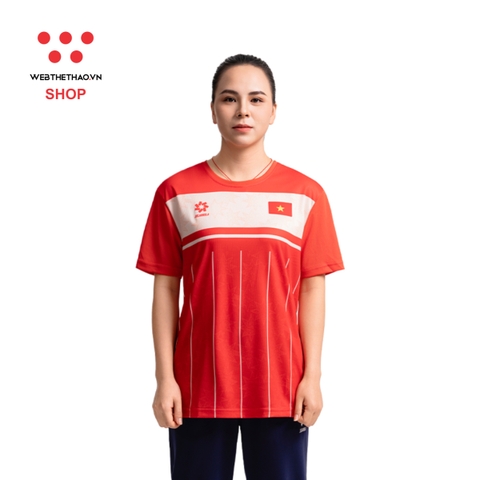 Áo phông Seagames 2025 Rise Beyond "Đỏ" MJ-A2287-01 - Hàng Chính Hãng