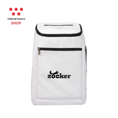 Balo Thể Thao Pickleball Zocker MovePro BLZMP-02 "Trắng" - Hàng Chính Hãng