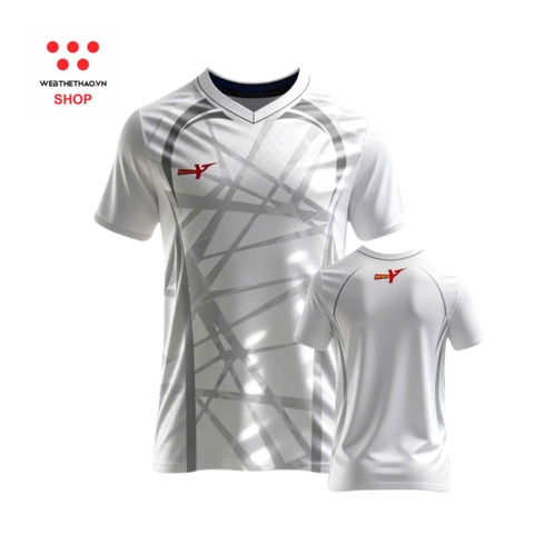 Bộ quần áo bóng chuyền Sao Vàng Bứt Phá màu "Trắng" SV-BP-01 - Hàng Chính Hãng