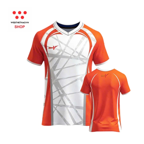 Bộ quần áo bóng chuyền Sao Vàng Bứt Phá màu "Cam" SV-BP-03 - Hàng Chính Hãng