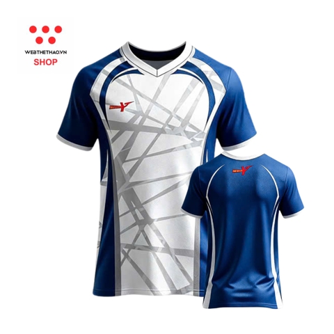 Bộ quần áo bóng chuyền Sao Vàng Bứt Phá màu "Xanh Dương" SV-BP-05 - Hàng Chính Hãng