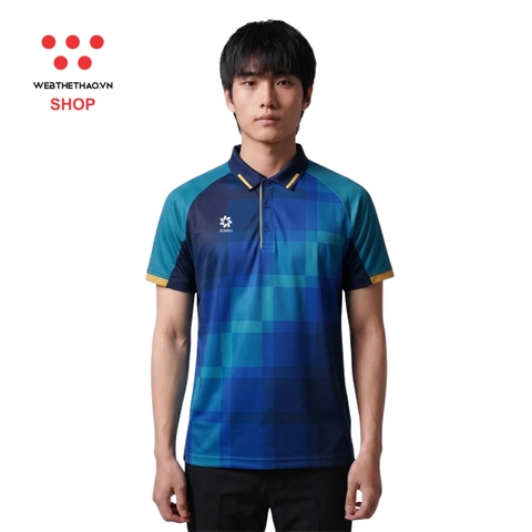Áo polo thể thao Jogarbola Pixel màu "Navy" MJ-A4370-01 - Hàng Chính Hãng