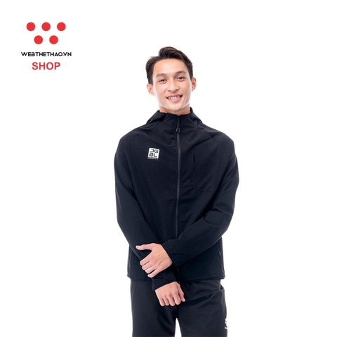 Áo khoác Jogarbola Active 1.0 "Đen" P0124.01-01 - Hàng Chính Hãng