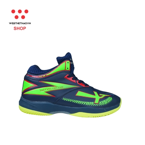 Giày bóng chuyền Sao Vàng 301 Plus "Đen Xanh" SV301P-05 - Hàng Chính Hãng