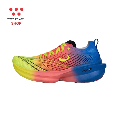 Giày Chạy Bộ Zocker Speed Light Gen 2 Full Carbon "Xanh Cam" Z-SLG2-04 - Hàng Chính Hãng