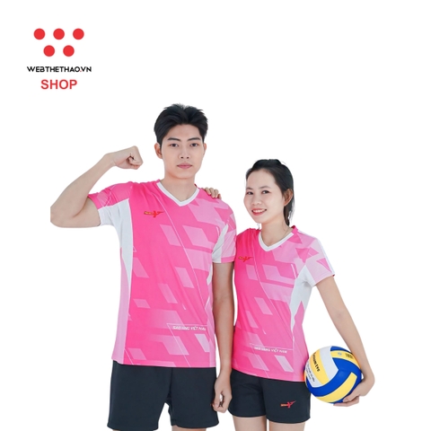 Bộ quần áo thi đấu Chinh Phục Sao Vàng "Hồng" SV-CP-04 - Hàng Chính Hãng