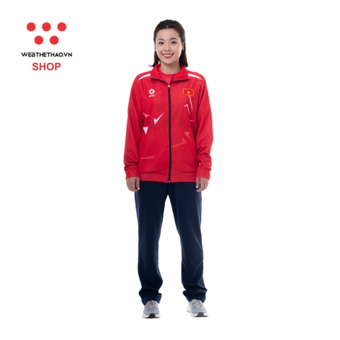 Bộ Suvec đội tuyển Olympic VN24 "Đỏ" MJ-PJ1055-02 - Hàng Chính Hãng
