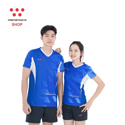 Bộ quần áo thi đấu Chinh Phục Sao Vàng "Xanh Dương" SV-CP-05 - Hàng Chính Hãng