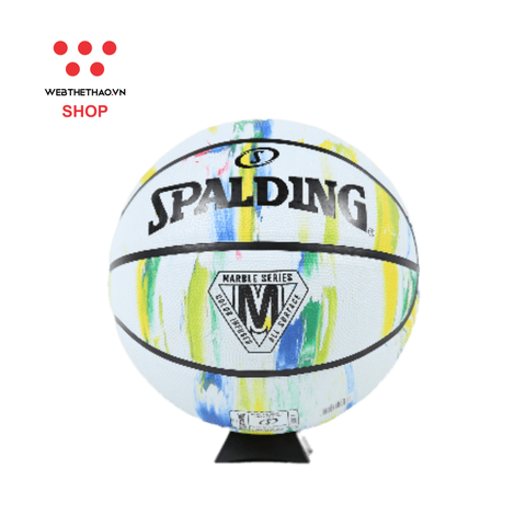 Bóng rổ Spalding Marble Rainbow – Outdoor Size 7 84-397z - Hàng Chính Hãng
