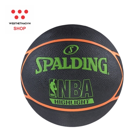 Bóng rổ Spalding NBA Highlight size 7 "Neon" 83-199z- Hàng Chính Hãng