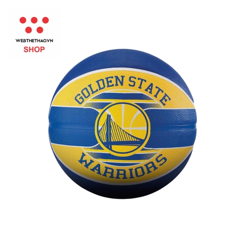 Bóng rổ Spalding NBA Team Outdoor size 7 "Golden State Warriors" 83-515z- Hàng Chính Hãng