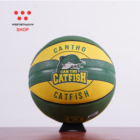 Bóng rổ Spalding VBA Team CanTho Catfish Outdoor Size 7 84-467z - Hàng Chính Hãng