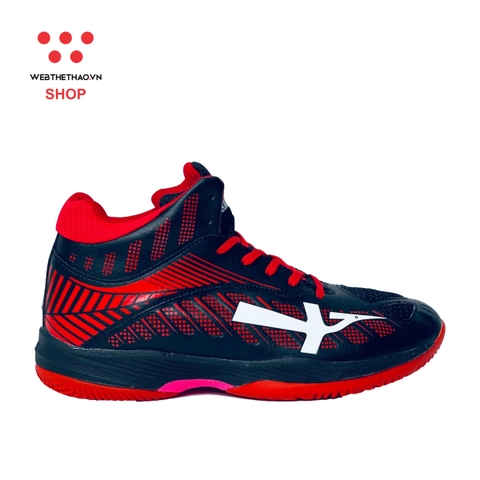 Giày bóng chuyền Sao Vàng 301 "Đen / Đỏ" SV301-04 - Hàng Chính Hãng