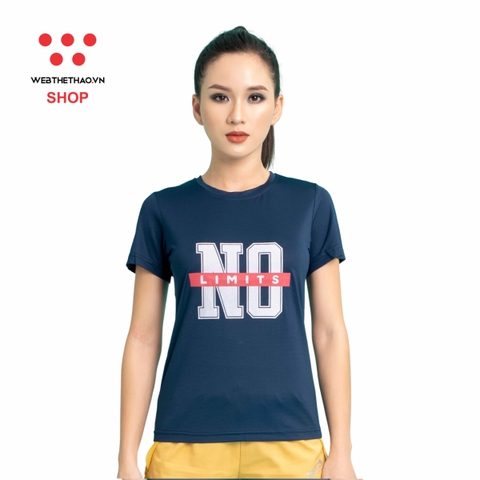 Áo thun Động Lực Jogarbola nữ "Xanh Navy" JG-500-11 - Hàng Chính Hãng