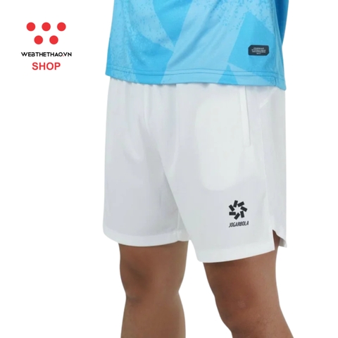 Quần short thể thao Jogarbola Flex màu "Trắng" MJ-Q4029-02 - Hàng Chính Hãng