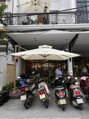 GIAO HÀNG THÀNH CÔNG DÙ CHE LỆCH TÂM VUÔNG 3M MÀU TRẮNG TẠI THÁI NGUYÊN