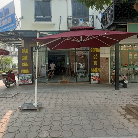 Ô dù che nắng quán cafe Giải pháp tối ưu cho không gian ngoài trời