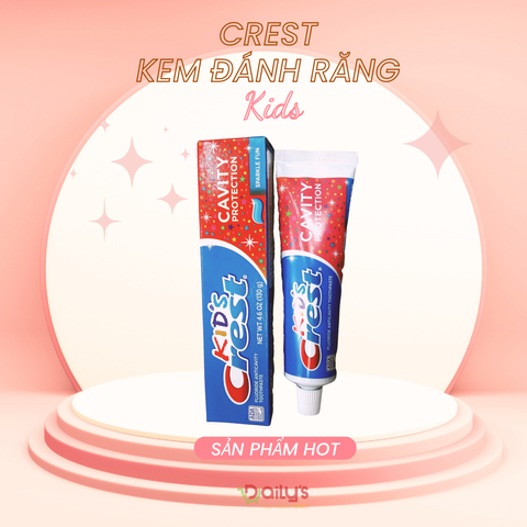 CREST kem đánh răng Trẻ em 130g