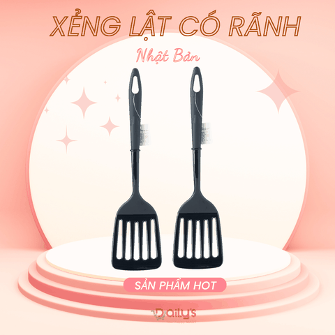 (Nhật Bản) Xẻng lật có rãnh