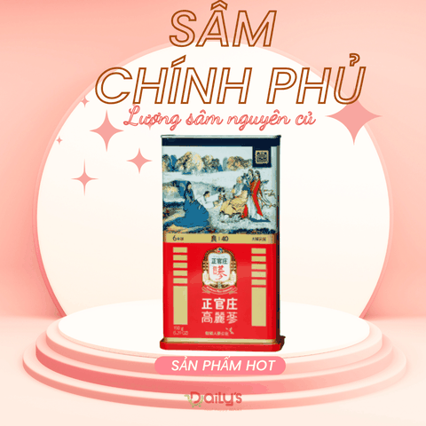 SÂM CHÍNH PHỦ LƯƠNG SÂM KRG GOOD