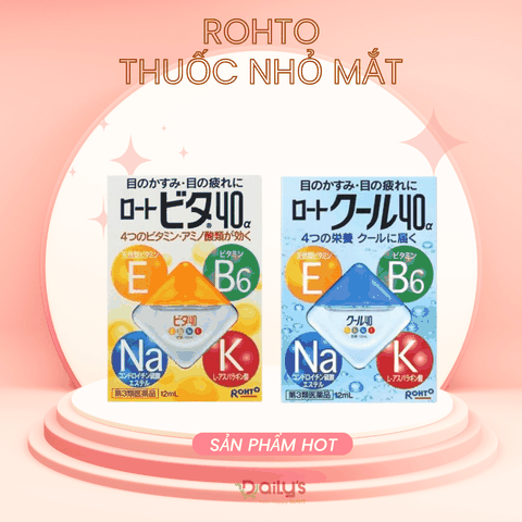 ROHTO Nước nhỏ mắt