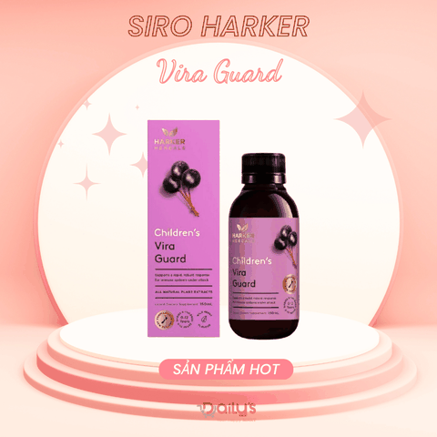 SIRO HARKER - Vira Guard tăng đề kháng mũi họng cho bé 150ml