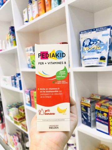 SIRO PEDIAKID - Bổ sung Sắt và Vitamine B 125ml