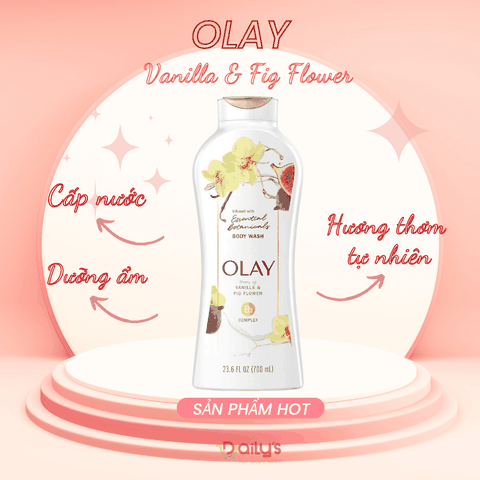 OLAY Sữa tắm Vanilla & Fig Flower 700ml