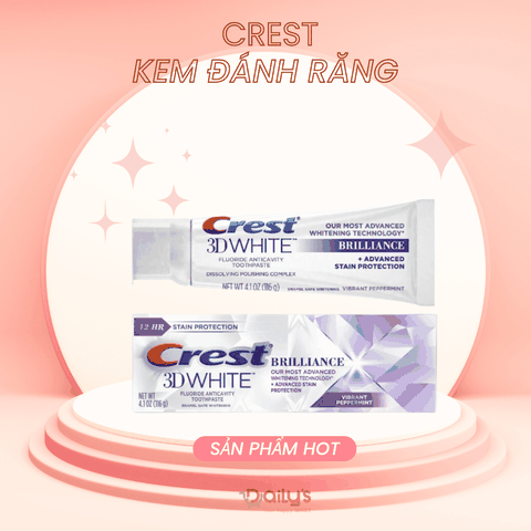 KĐR CREST 3D WHITE 116G