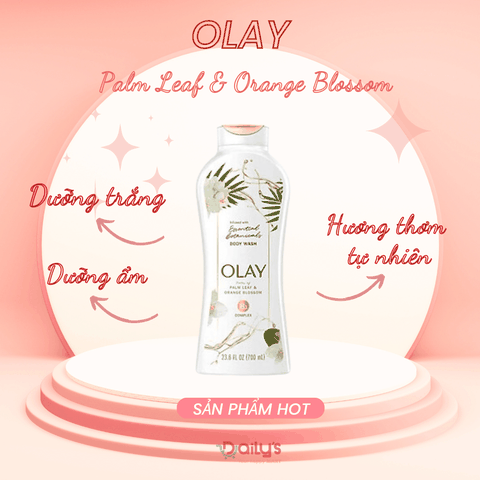 OLAY Sữa tắm Palm Leaf& Orange Blossom 700ml