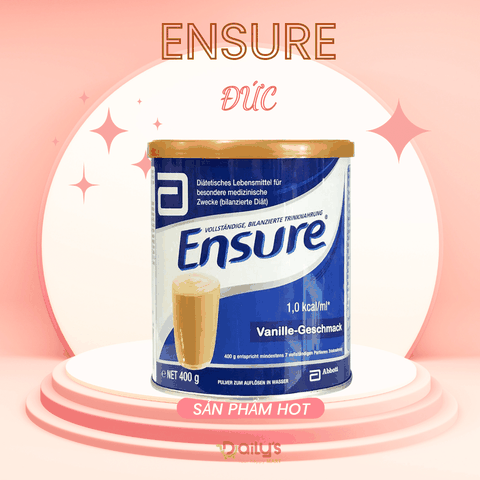 ENSURE ĐỨC Sữa bột hộp 400g