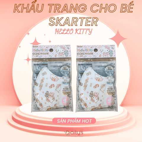 SKATER SET 5 KHẨU TRANG CHO BÉ