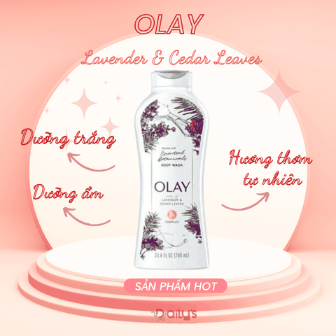 OLAY Sữa tắm Lavender & Cedar Leaves 700ml