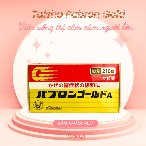 TAISHO PABRON Viên cảm cúm dành cho người lớn 210 viên