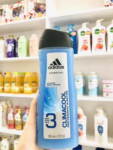 ADIDAS SHOWER GEL Tắm gội - Clima Cool 400ml