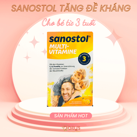 SANOSTOL TĂNG SỨC ĐỀ KHÁNG - Hộp số 3 460ml