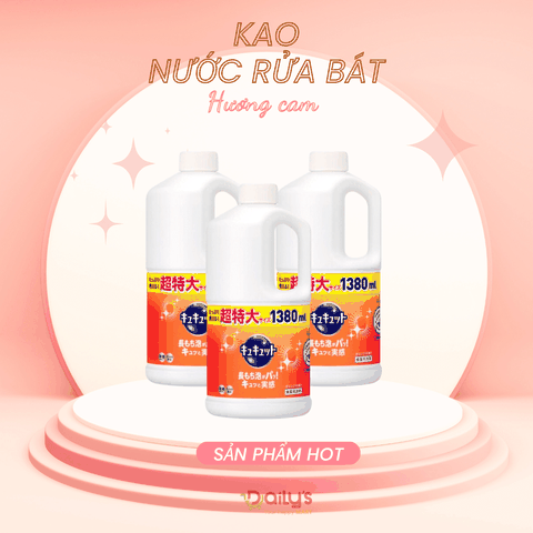 KAO - NƯỚC RỬA BÁT KYUKYUTO