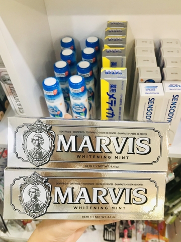 🦷 Kem đánh răng Marvis trắng 85ml 🦷