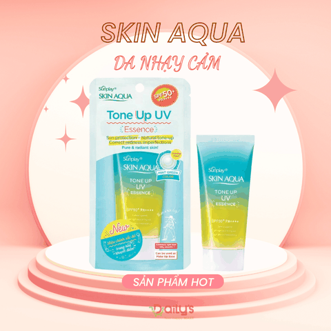 SKIN AQUA Kem Chống Nắng nâng tông