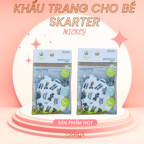 SKATER SET 5 KHẨU TRANG CHO BÉ