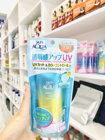 SKIN AQUA Kem Chống Nắng nâng tông