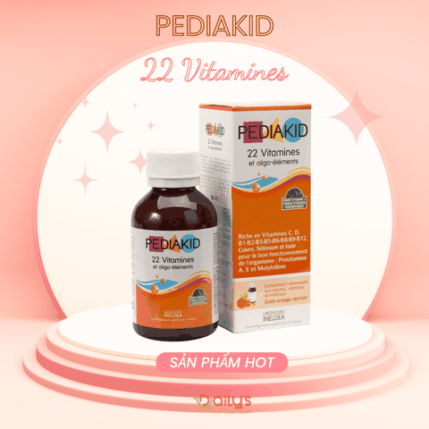 SIRO PEDIAKID - 22 Vitamines 125ml