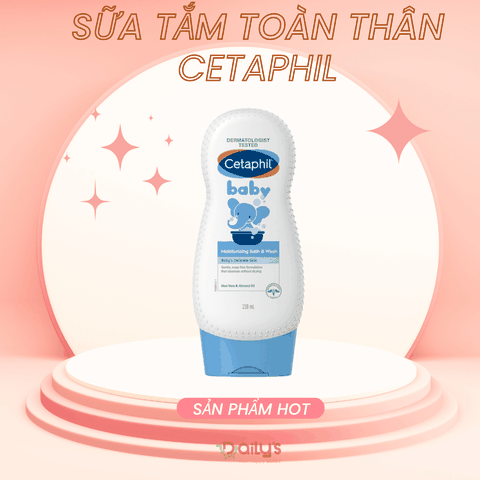 CETAPHIL Sữa tắm trẻ em 230ml