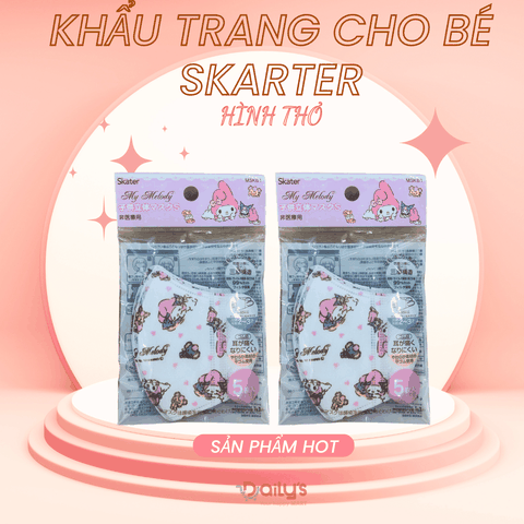 SKATER SET 5 KHẨU TRANG CHO BÉ